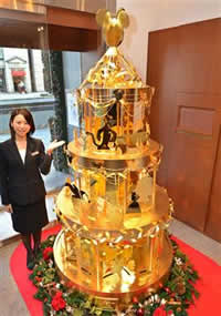 Gold Christmas Tree