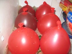 freeze balloons