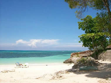 A beach in Cuba