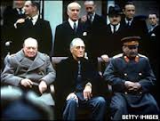 Churchill, Roosevelt and Stalin